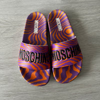 Moschino: Tiger Print Slides