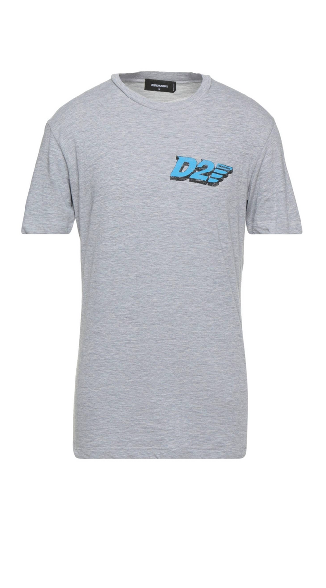 Dsquared2: Men's Grey Logo T-shirt – Stush Fashionista Dsquared2: Men's Grey Logo T-shirt – Stush Fashionista