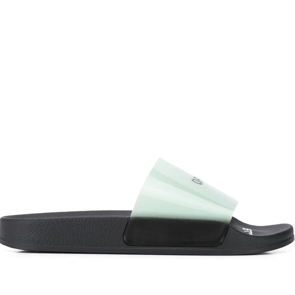 Off-White: Women's Logo Pool Slides