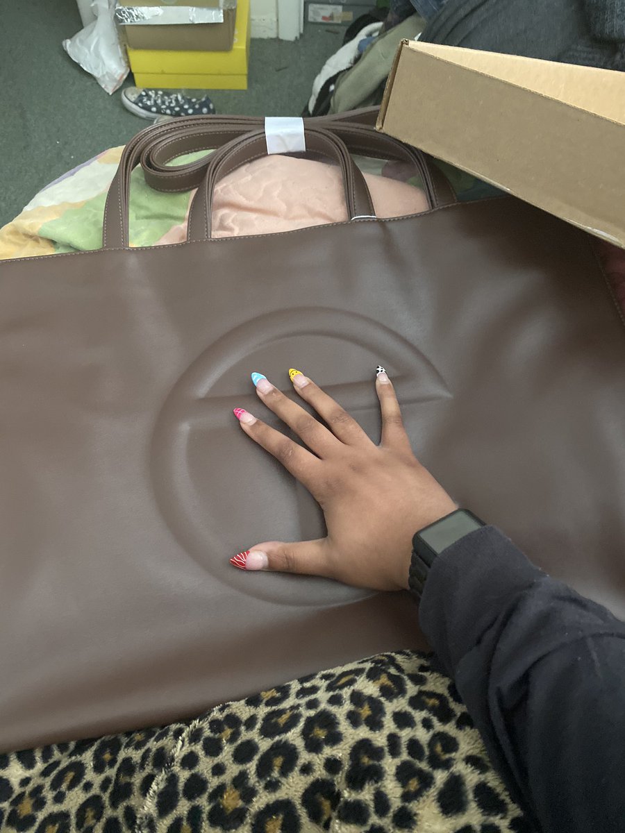 Telfar: Chocolate Shopping Bag