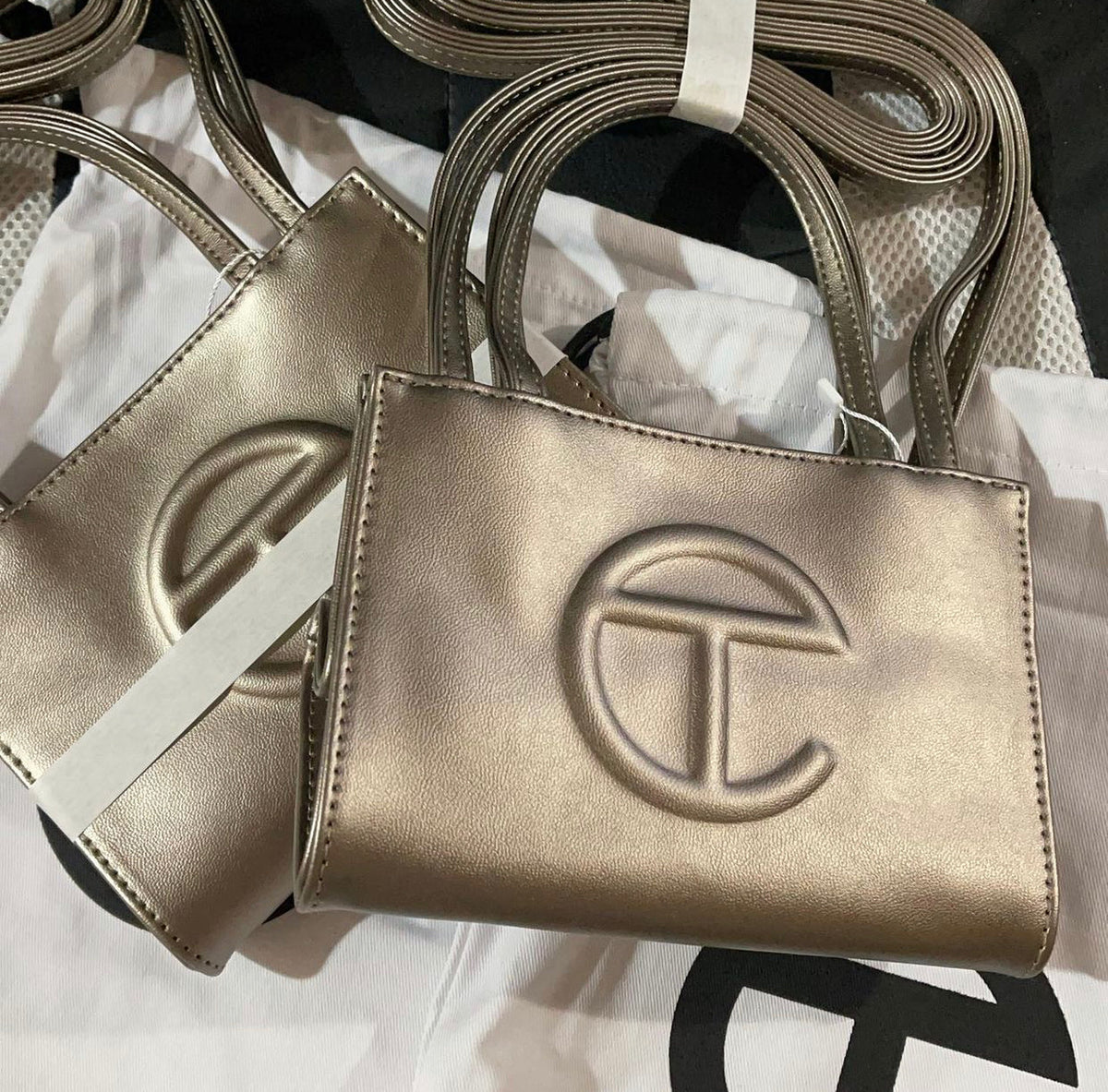 Telfar bronze best sale