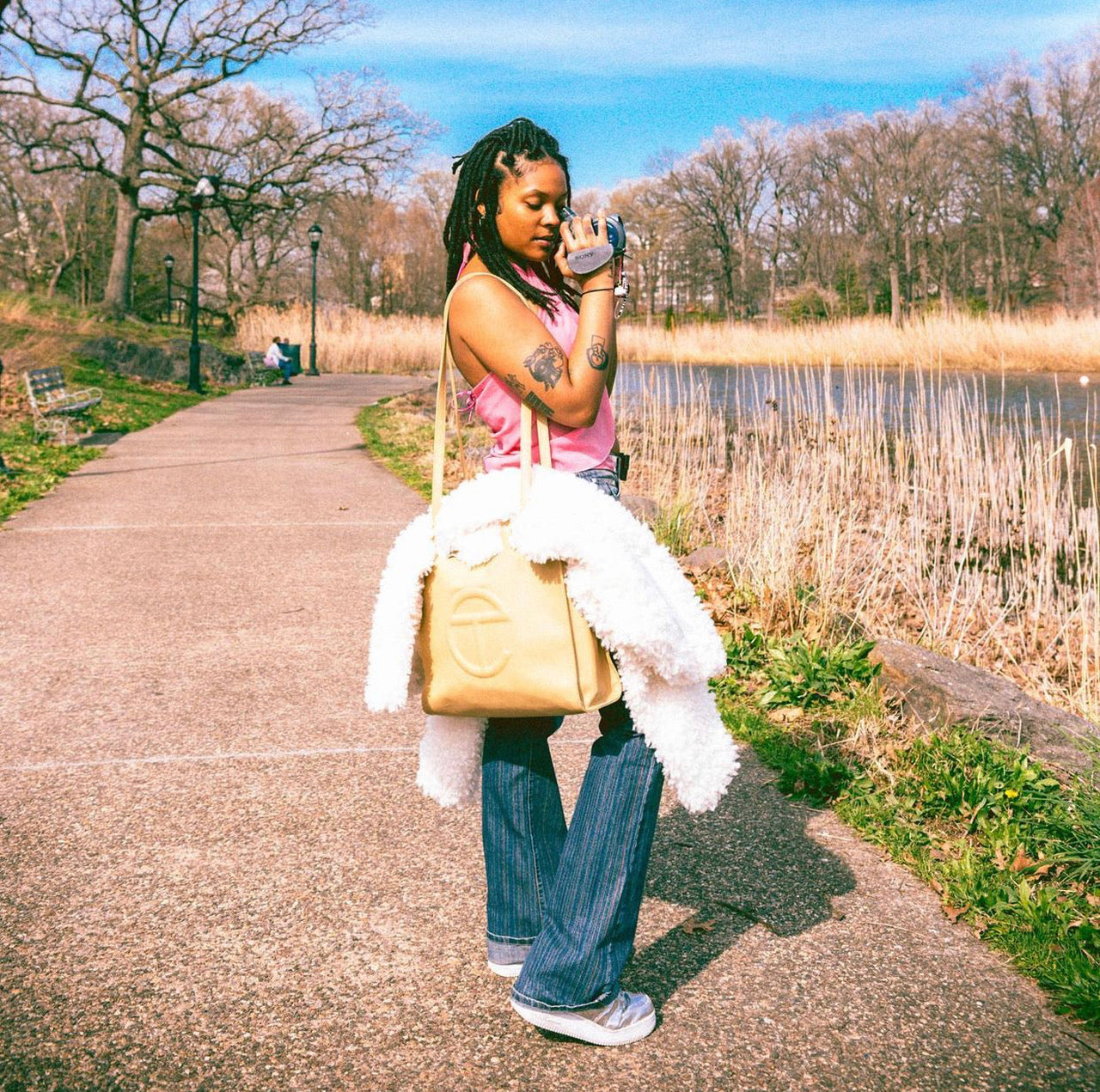 Telfar: Bronze Shopping Bag (3 sizes)