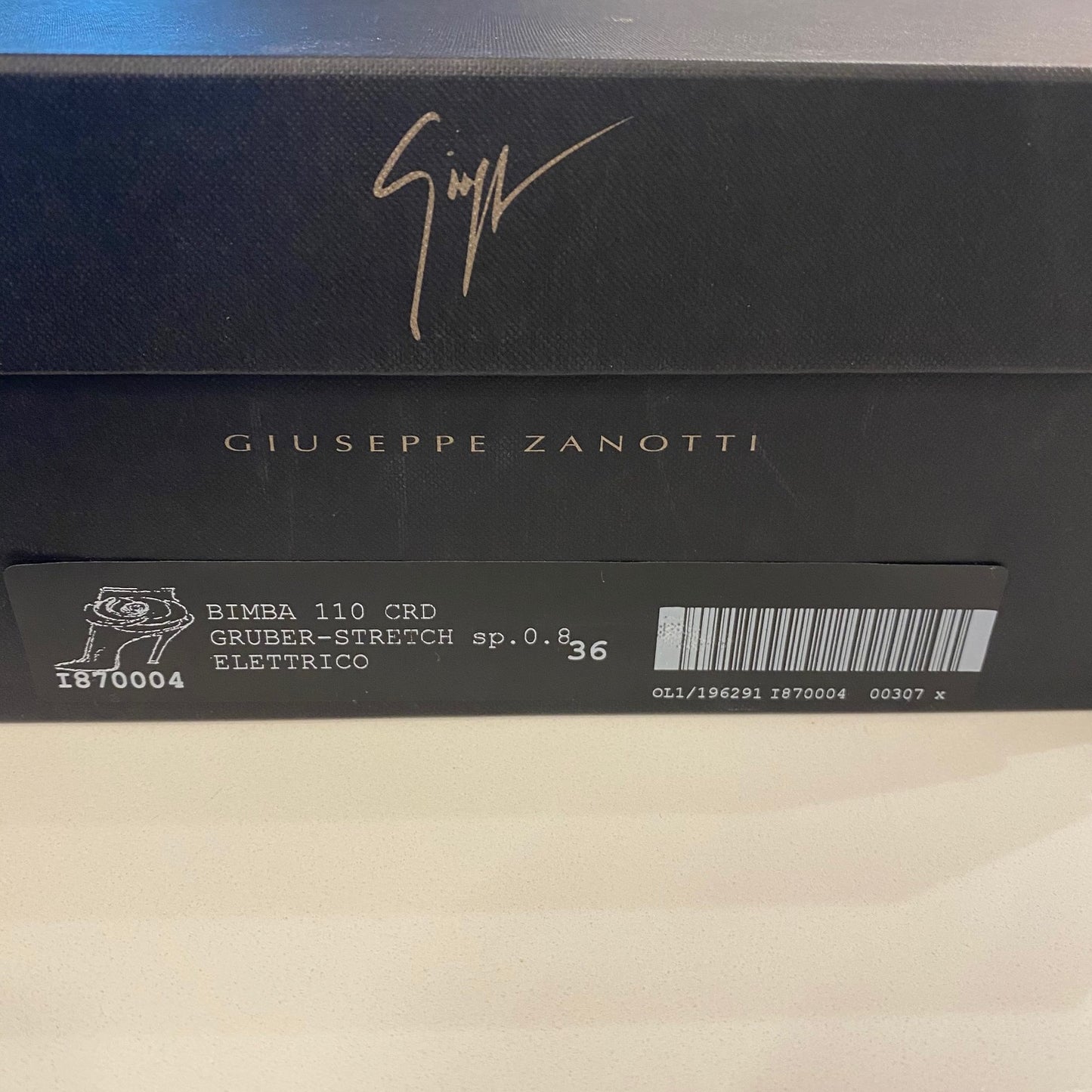 Giuseppe Zanotti: Bimba Blue Heels