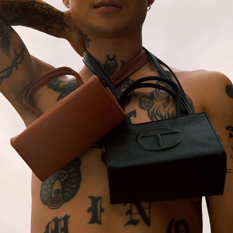 Telfar: Black Shopping Bag