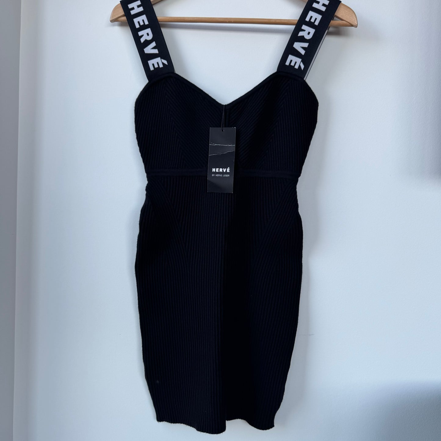 Herve Leger: Knitted Body con Dress