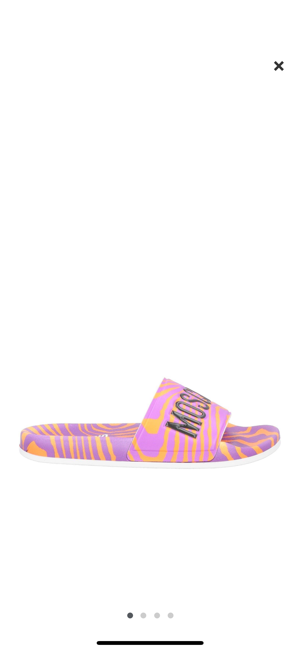 Moschino: Tiger Print Slides