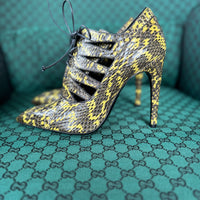 Bottega Veneta: Snake Print Heels