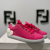 Versace:  Pink Kids Sneakers