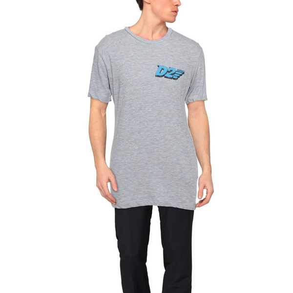 Dsquared2: Men's Grey Logo T-shirt