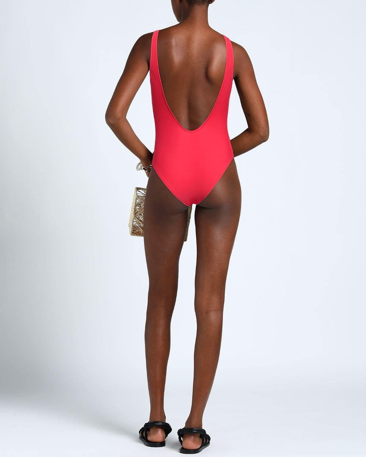 Moschino: Red Paisley Bandana Swimsuit (3 colors)