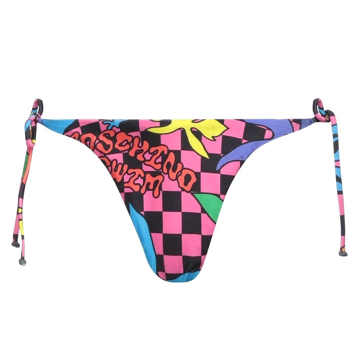 Moschino: Checkered Bikini Bottom (2 Colors)