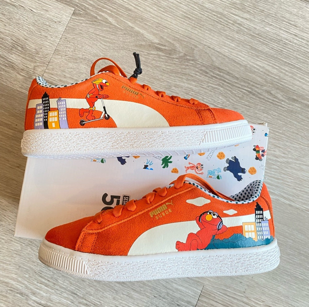 Puma: Limited Edition 50th Anniversary Puma x Sesame Street sneakers