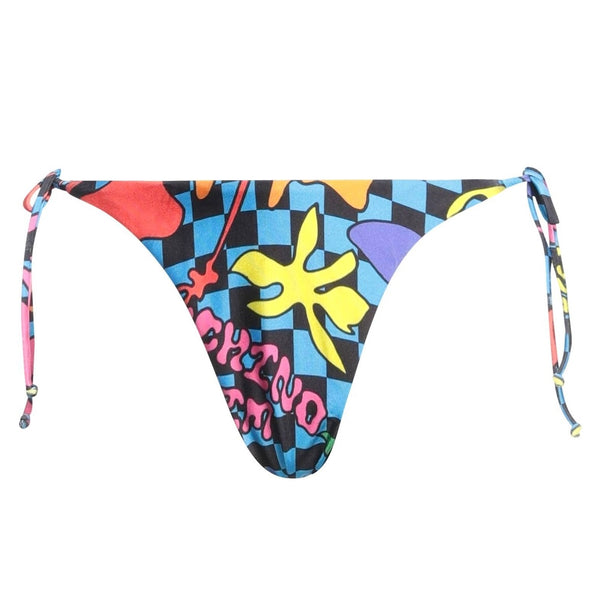 Moschino: Checkered Bikini Bottom (2 Colors)