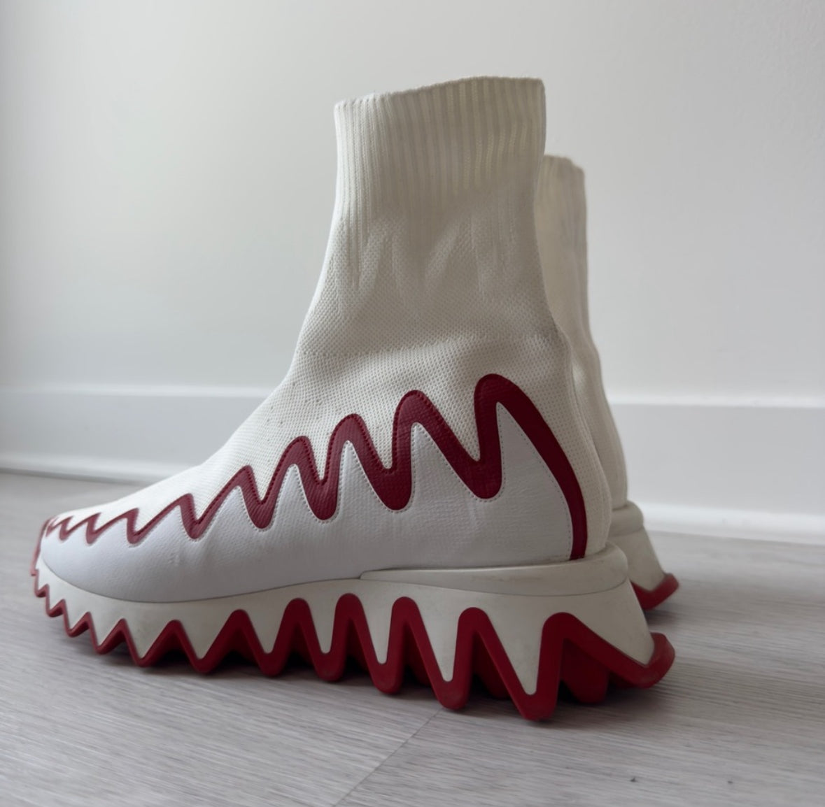 Christian Louboutin: Loubou Shark Sneakers