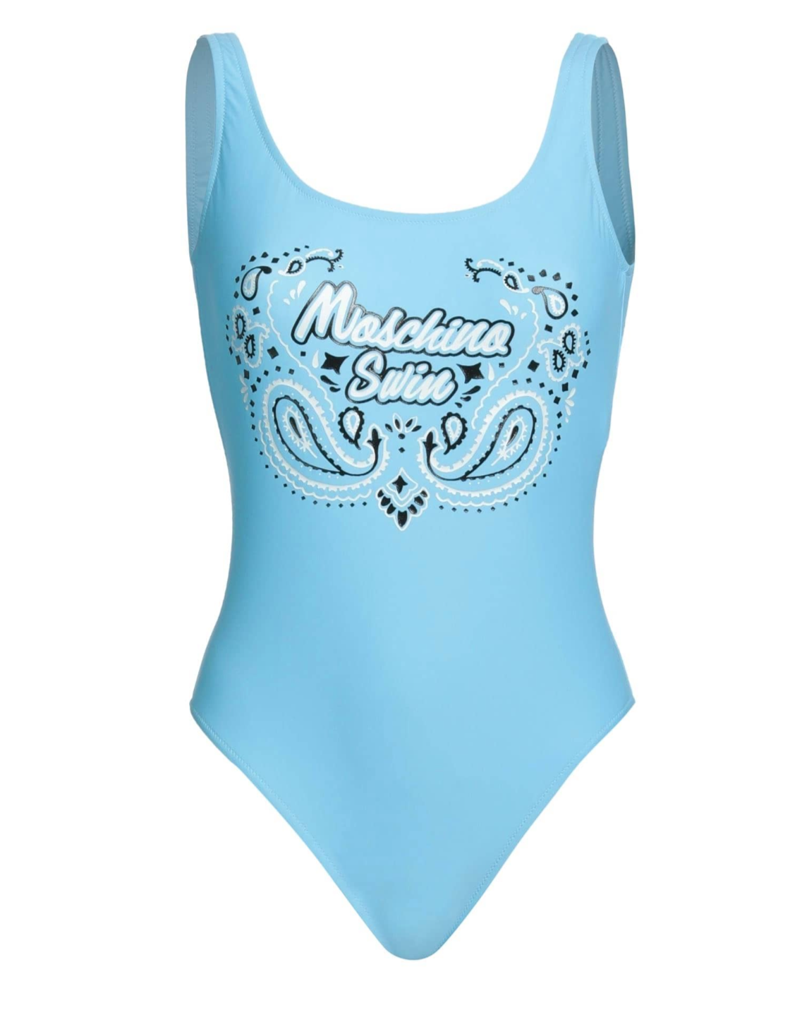 Moschino: Red Paisley Bandana Swimsuit (3 colors)