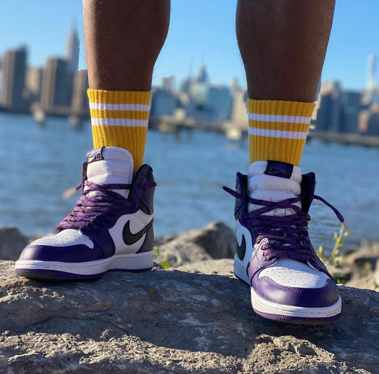 Gucci: Purple Luxury Shoe Laces