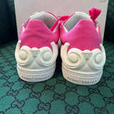 Versace:  Pink Kids Sneakers