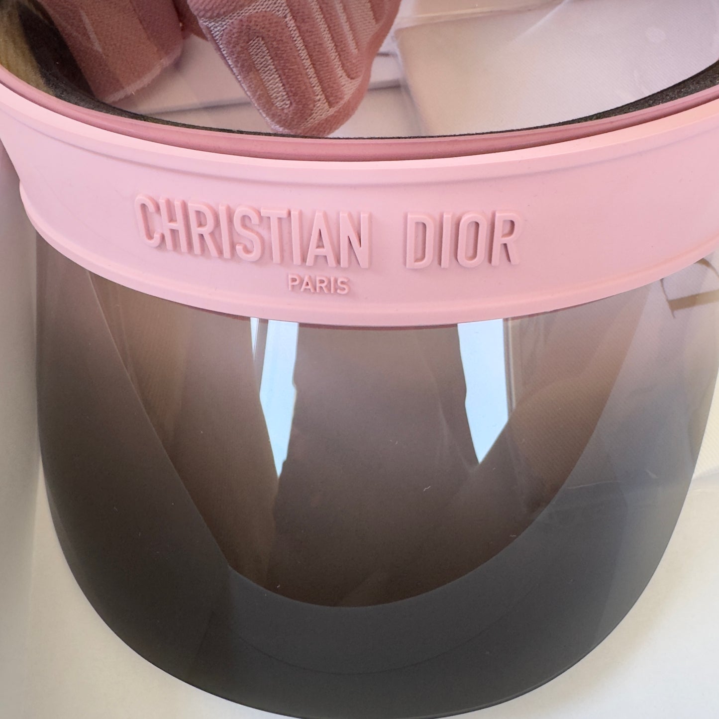 Christian Dior: ClubDior V1U Pink Visor