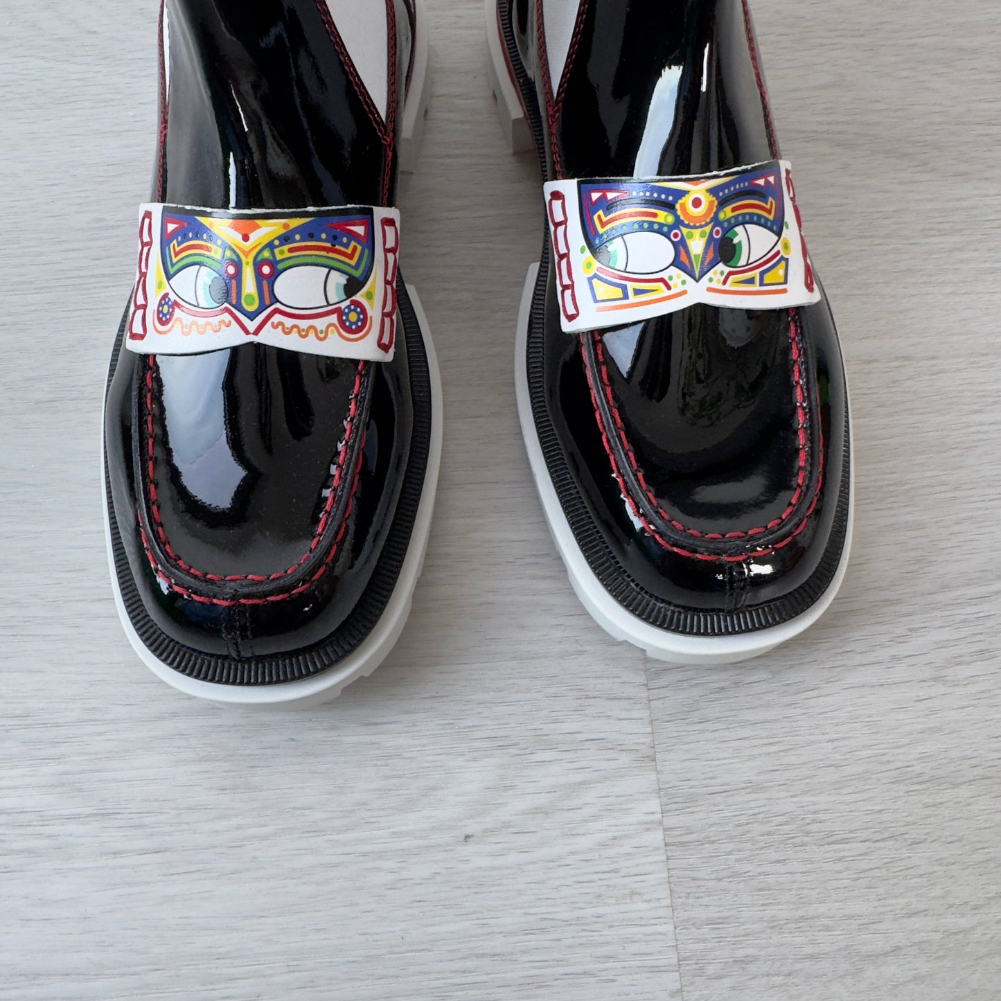 Christian Louboutin: Poupetoboot Patent Leather Boots