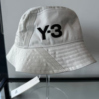 Y-3: Beige Classic Bucket Hat