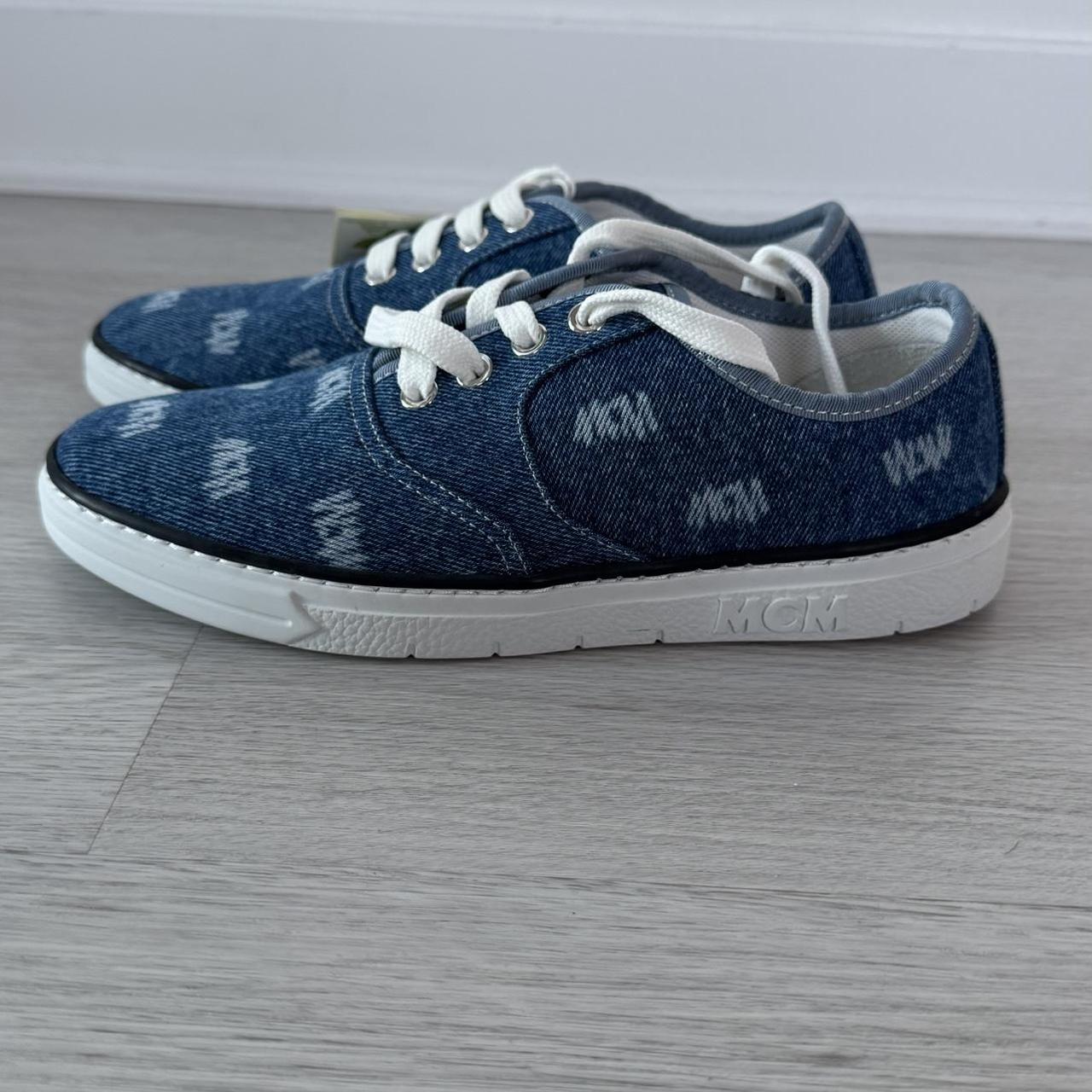 MCM: Denim Sneakers