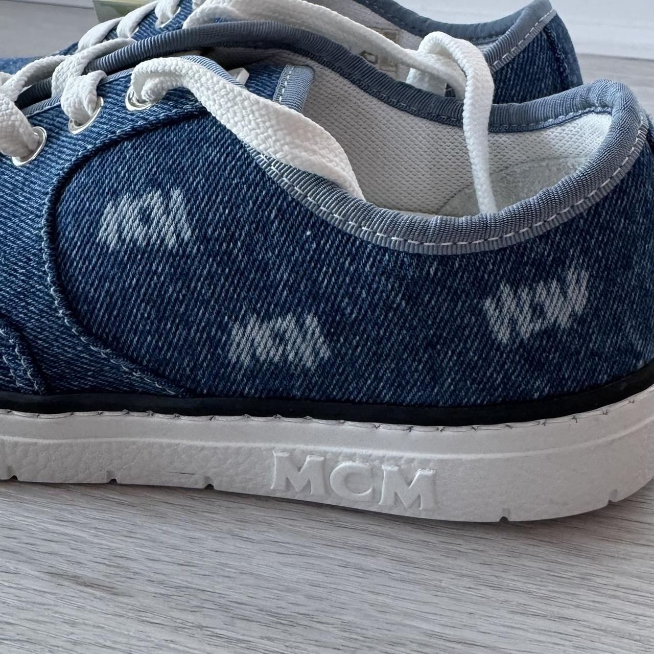 MCM: Denim Sneakers