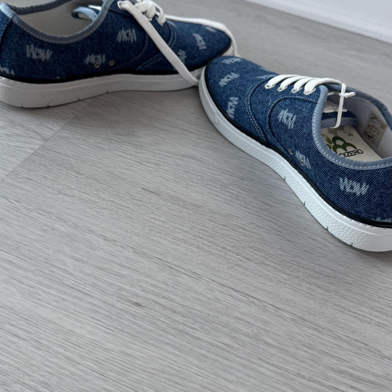 MCM: Denim Sneakers