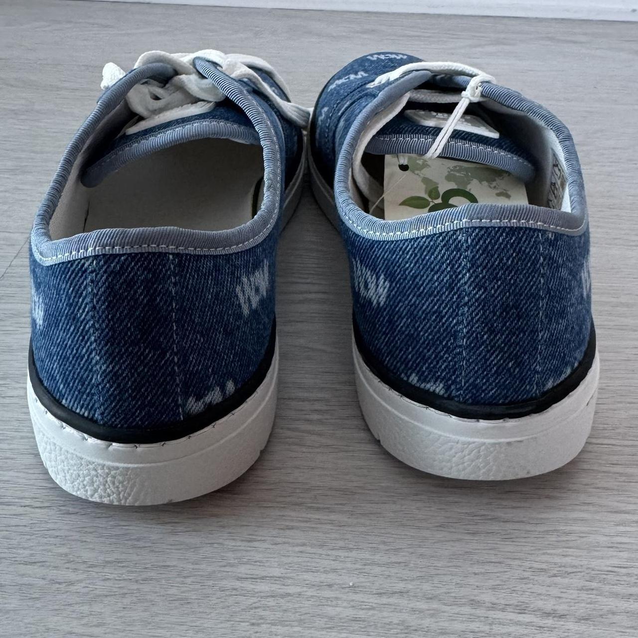 MCM: Denim Sneakers