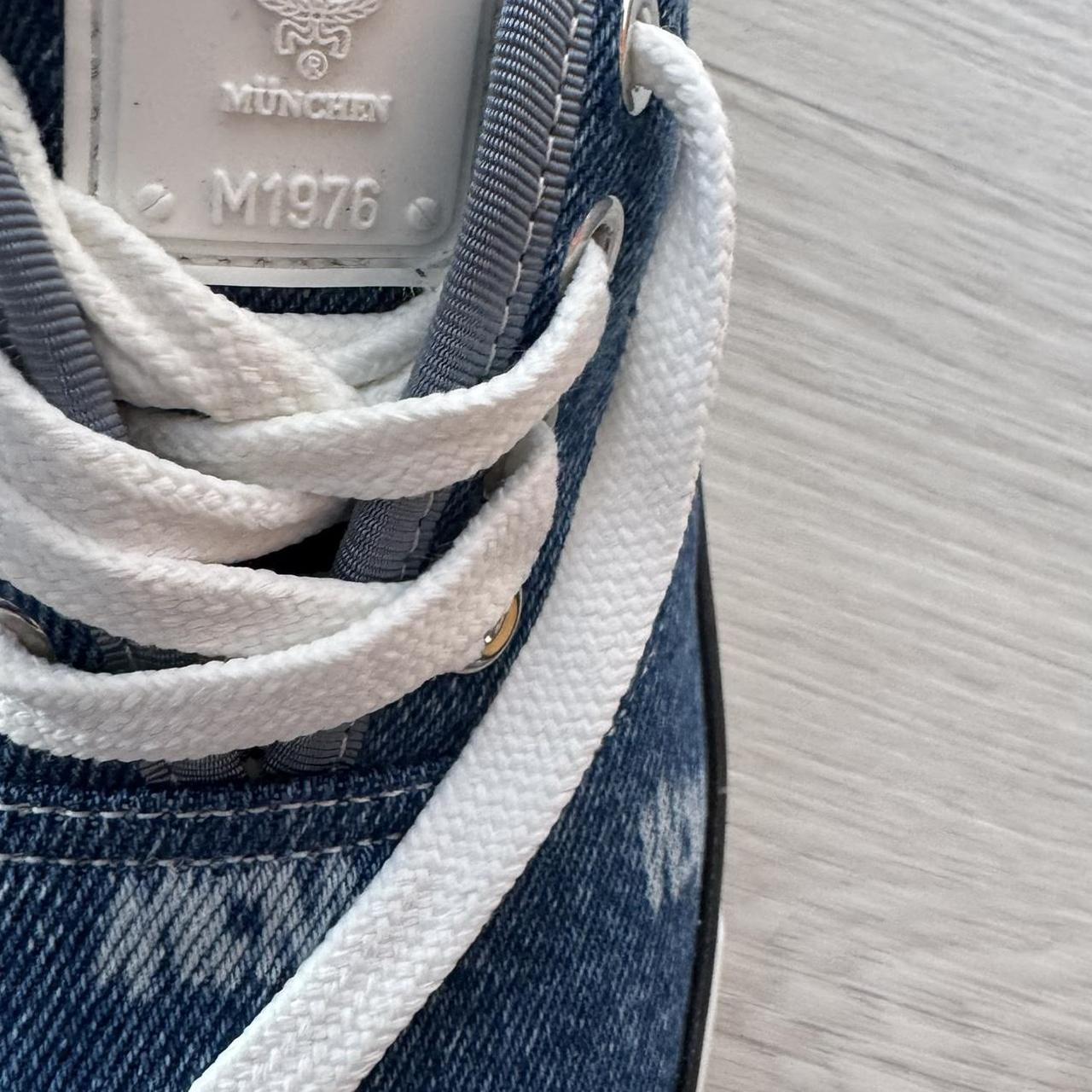 MCM: Denim Sneakers