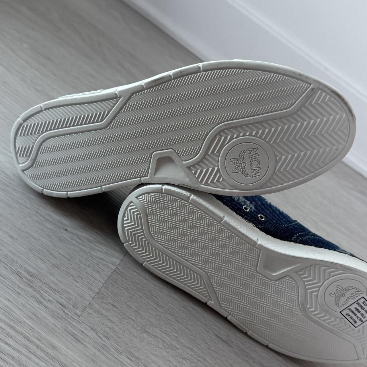 MCM: Denim Sneakers