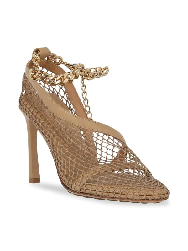 Bottega Veneta: Mesh Chain Pumps