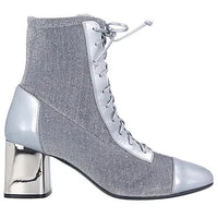 Casadei: Silver Boots