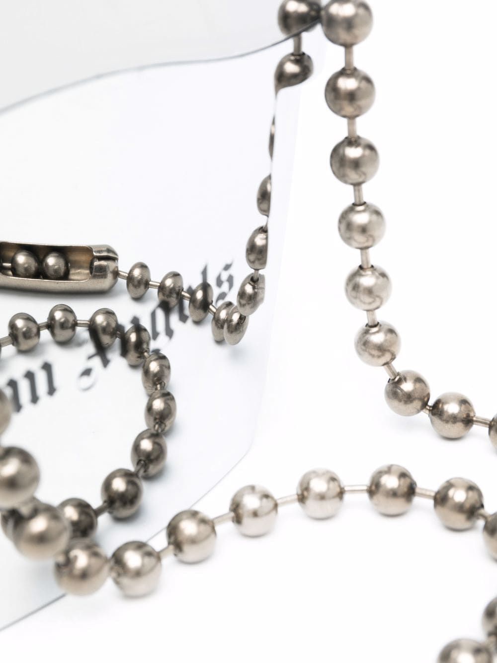 Palm Angels: Metallic Mini Padlock Bag