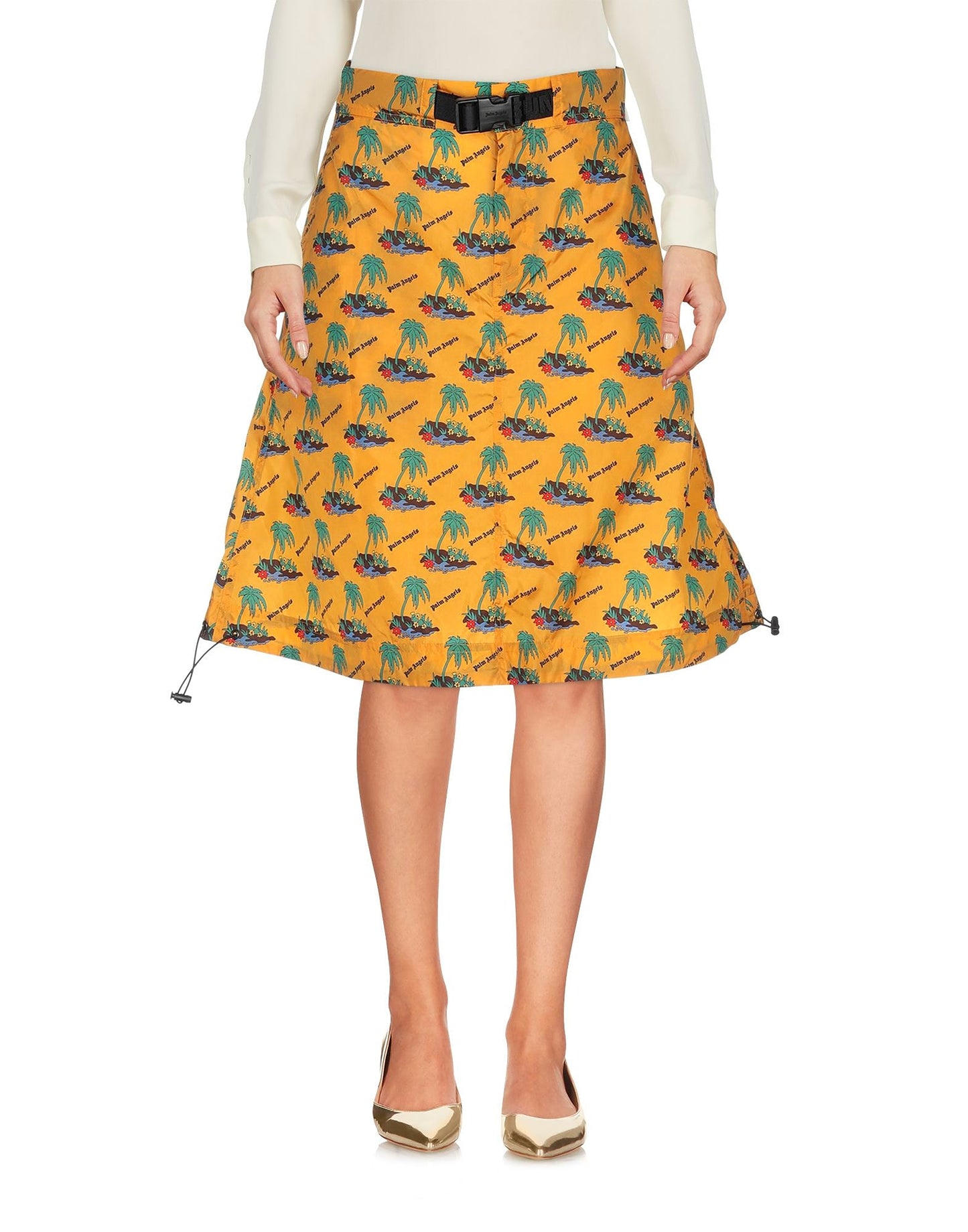 Palm Angels: Knee Length Skirt