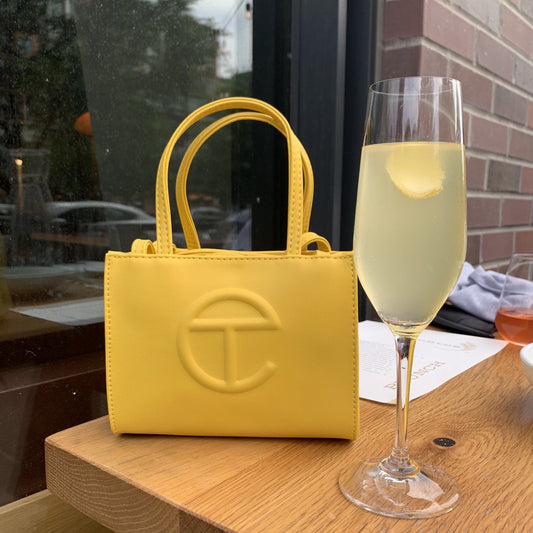 Telfar: Yellow Shopping Bag
