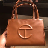 Telfar: Tan Shopping Bag