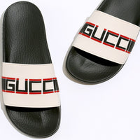 Gucci: Pursuit Rubber Slides