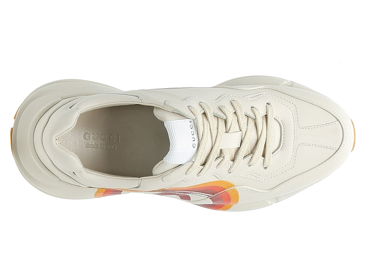 Gucci: Rhyton Sunset Orange Women's Sneakers