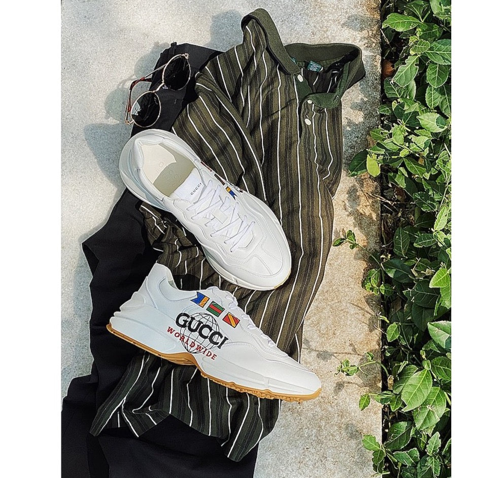 Gucci: Men's "Worldwide" Rhyton Sneakers