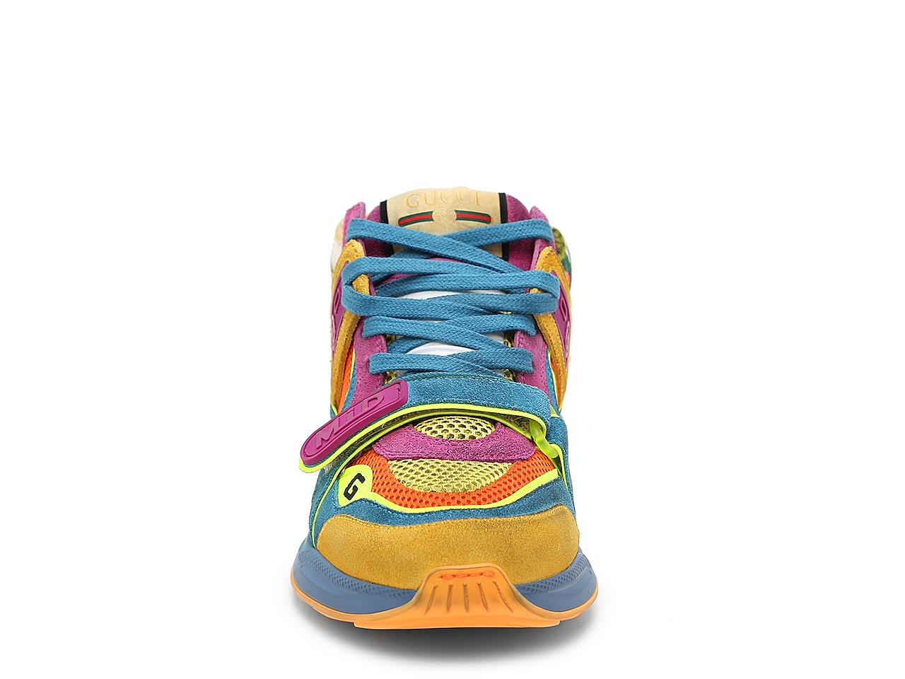 Gucci: Ultrapace Mid-Top Sneakers (Women's Multicolor)