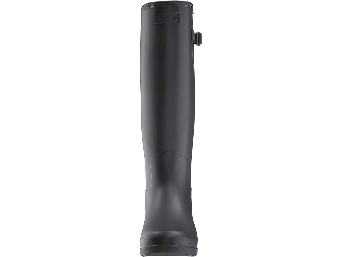 Hunter®: Original Refined Wide Calf Rain Boot (Matte Black)