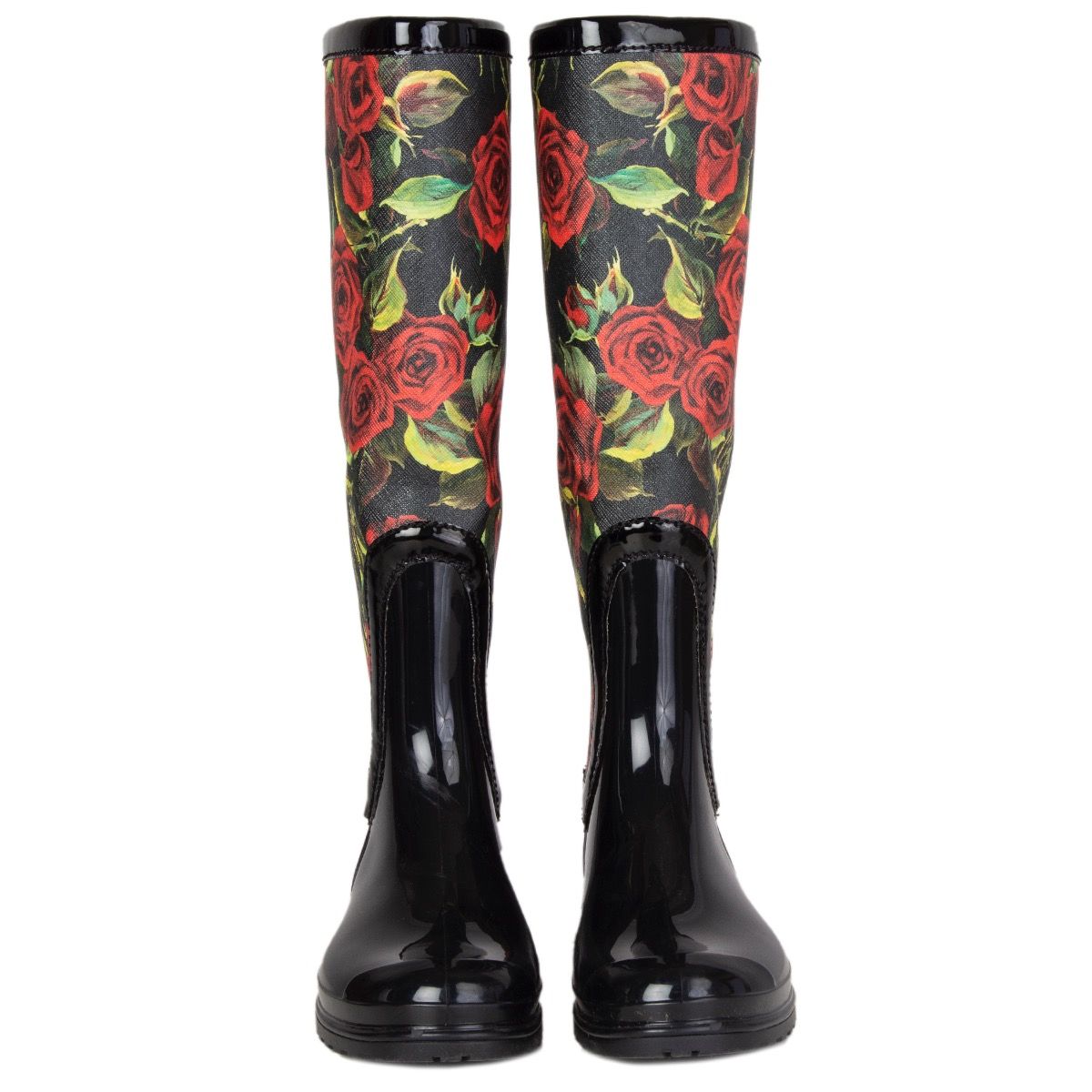 Dolce & Gabbana: Rose Rain Boots (Wellies)