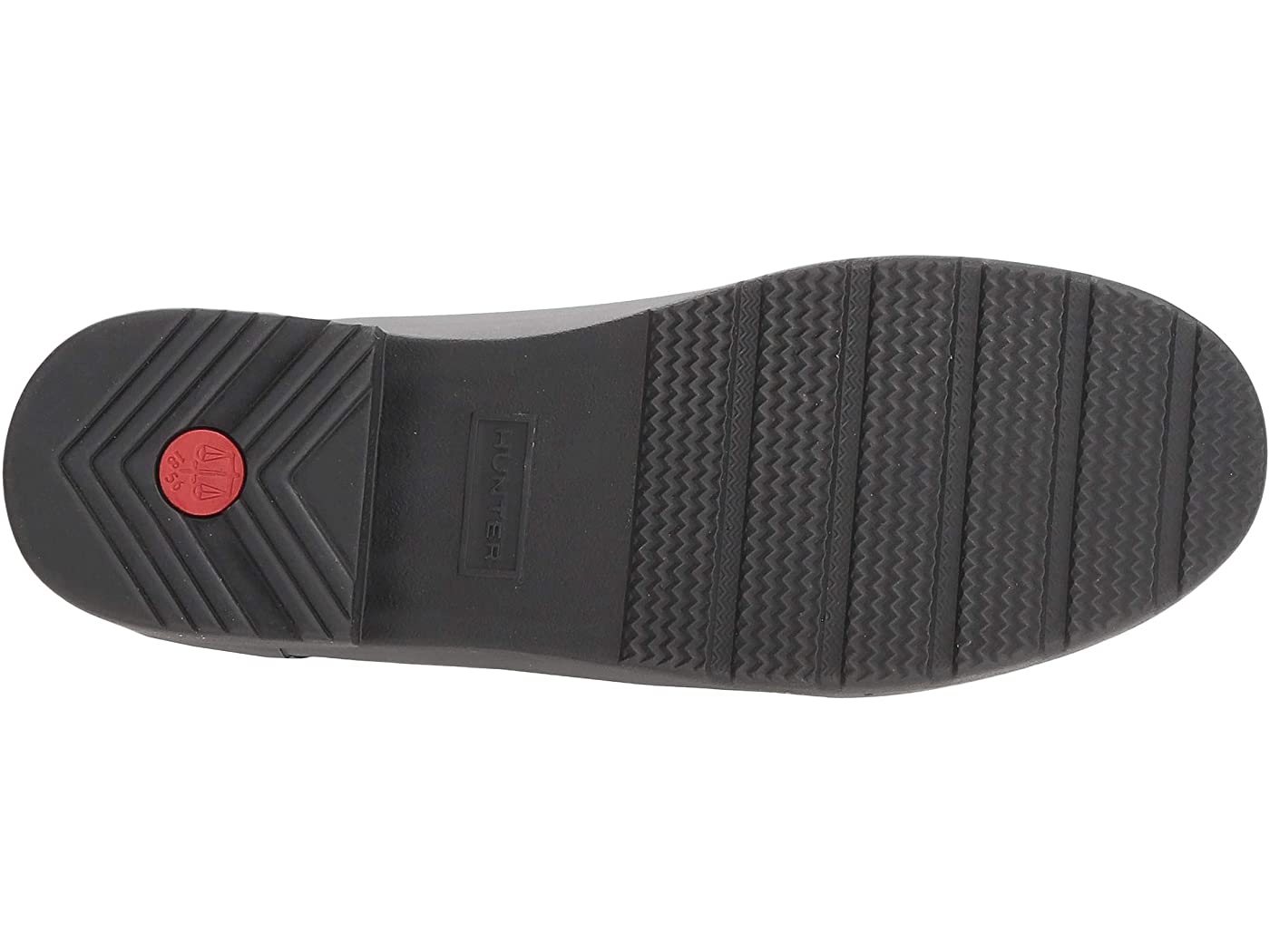 Hunter®: Original Refined Wide Calf Rain Boot (Matte Black)