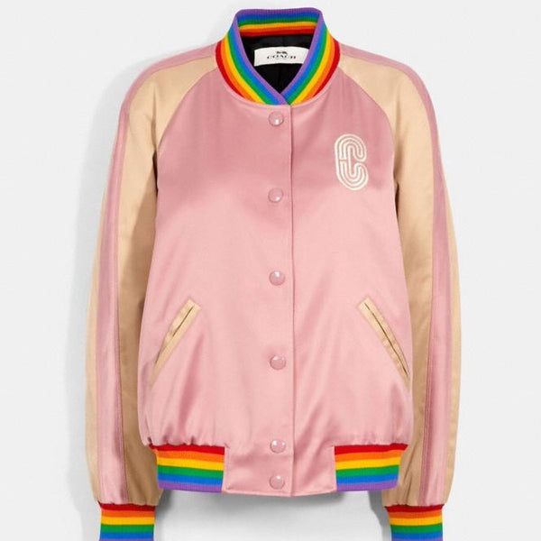 Coach: Rainbow Souvenir Jacket – Stush Fashionista