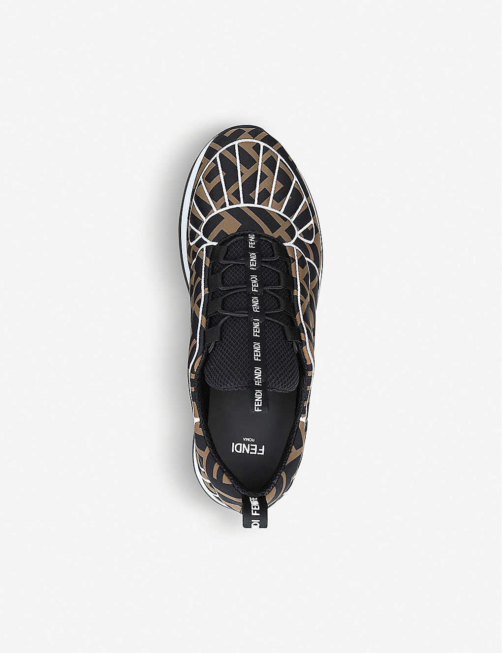 Fendi: FFreedom Logo-print neoprene trainers