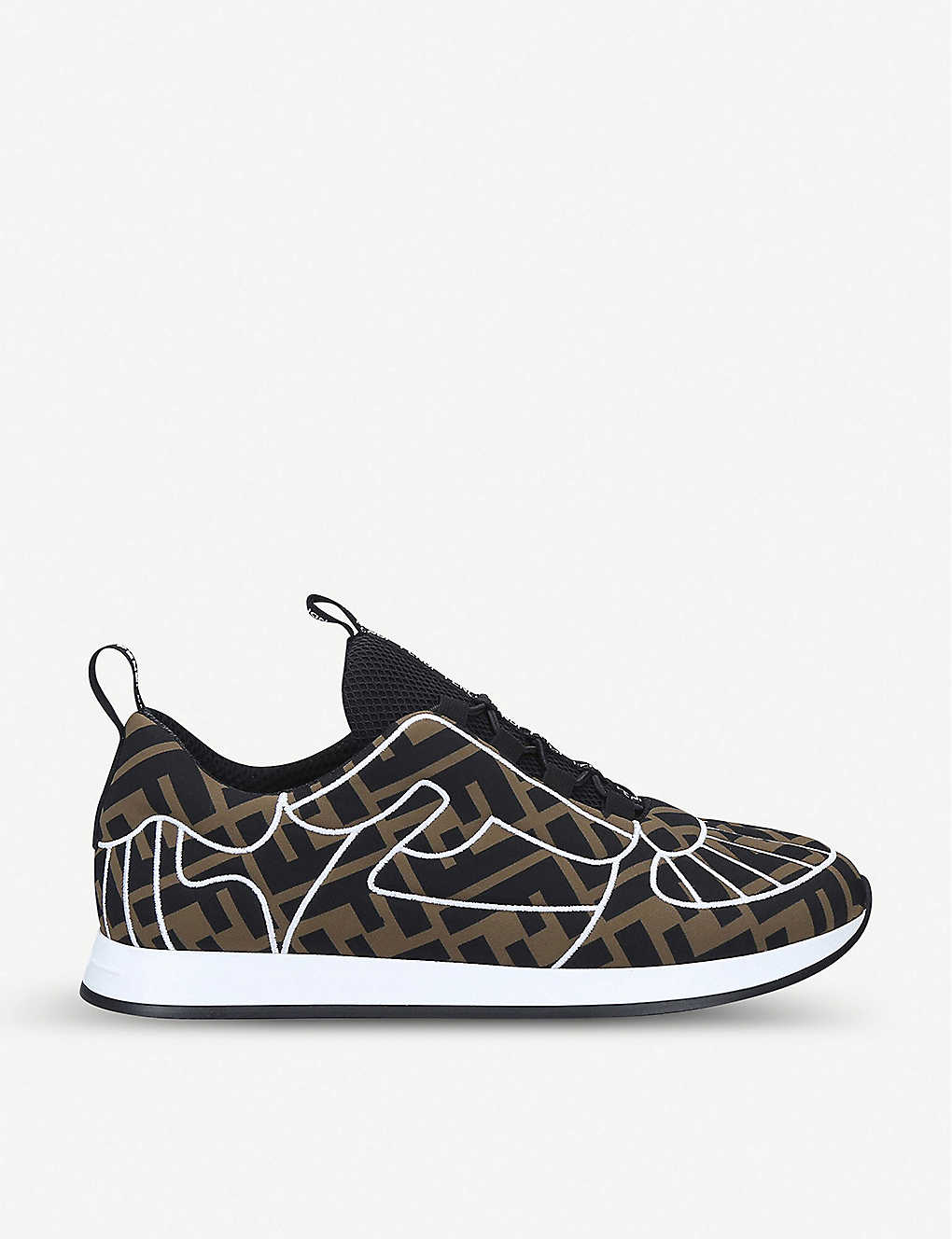 Fendi: FFreedom Logo-print neoprene trainers