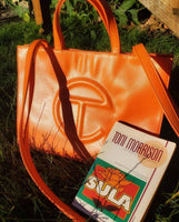 Telfar: Orange Shopping Bag