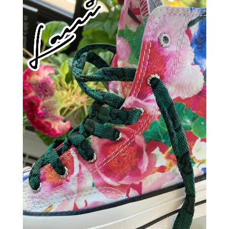 Gucci: Green Luxury Shoe Laces
