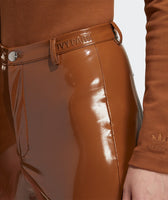 Ivy Park x Adidas: Brown Latex Pants