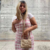 Bronze telfar bag Clearance